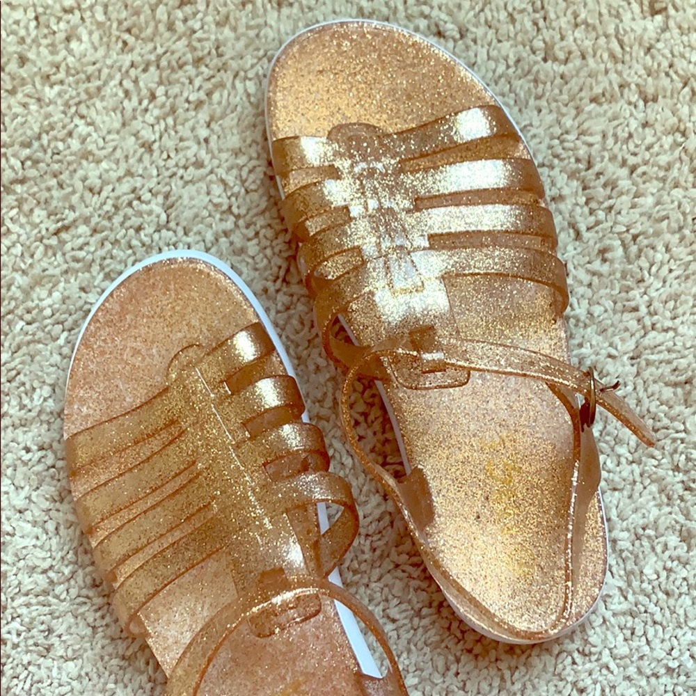Transparent Jelly Sandals